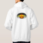 Veste À Capuche Citrouille brillant - (Dos)