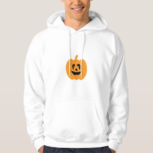 Veste À Capuche Citrouille d'horreur (Devant)