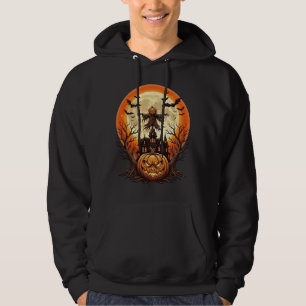 Veste À Capuche Citrouille effrayante Épouvantail Maison hantée Pl