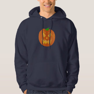Veste À Capuche Citrouille Halloween dans la marine