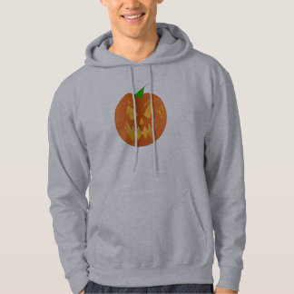 Veste À Capuche Citrouille Halloween en gris