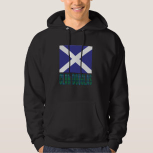 Veste À Capuche Clan Douglas Tartan Scottish Nom de famille Écosse