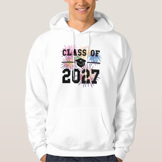Veste À Capuche Classe de 2027 Année de terminale (Devant)