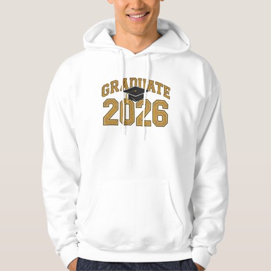 Veste À Capuche Classe de diplômés (Devant)