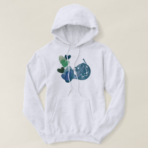 Veste À Capuche Classe de musique de groupe de cor d'harmonie