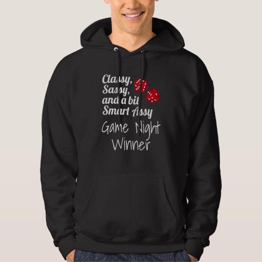 Veste À Capuche Classy Sassy And A Bit Smart Assy Game Night Winne (Devant)
