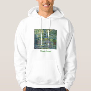 Veste À Capuche Claude Monet - Bassin aux Nymphéas, Harmonie Verte