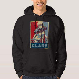 Veste À Capuche Claymore Caractère Anime CLARE Art Classic T Shirt