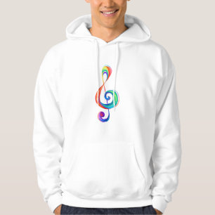 Veste À Capuche Clé arc-en-ciel