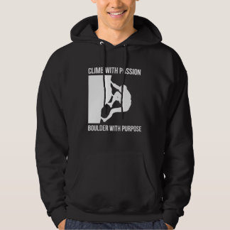 Veste À Capuche Climb With Passion Boulder With Purpose