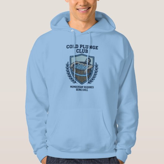 Veste À Capuche Club de Plongée Froid (Devant)