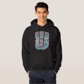 Veste À Capuche Club de surf Licorne (Devant entier)