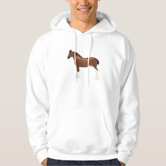 Veste À Capuche Clydesdale Horse