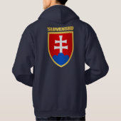 Veste À Capuche COA slovène/Slovaquie (Dos)