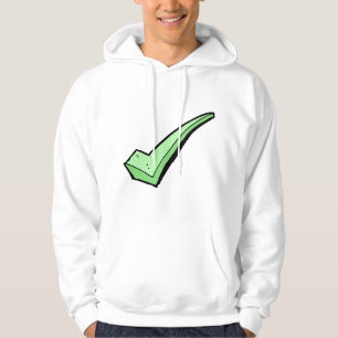 Veste À Capuche Coche Verte Symbole de Validation