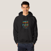 Veste À Capuche Code Est Poésie : Élever Votre Passion De Programm (Devant entier)