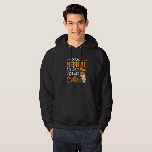 Veste À Capuche Coding Assistant Programmeur Médicale Coder Ajoute (Devant entier)