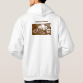 VESTE À CAPUCHE COEUR (Dos)