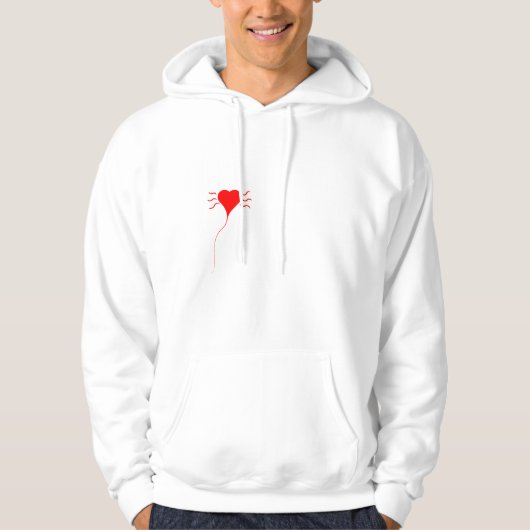 Veste À Capuche Coeur (Devant)