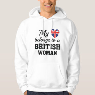 Veste À Capuche Cœur appartient britannique