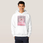 Veste À Capuche Coeur d'amour (Devant entier)