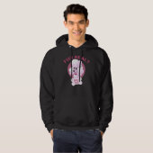 Veste À Capuche Coeur de caniche véritable fourrure (Devant entier)