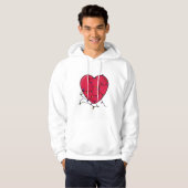 Veste À Capuche Coeur éclairé (Devant entier)