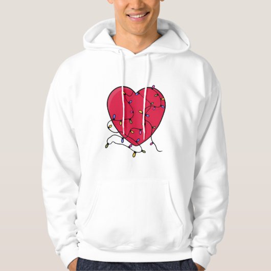 Veste À Capuche Coeur éclairé (Devant)