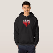 Veste À Capuche Coeur polonais Babusia (Devant entier)