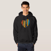 Veste À Capuche Cœur Unis (Devant entier)