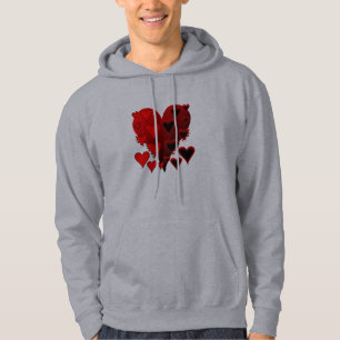 Veste À Capuche Coeurs
