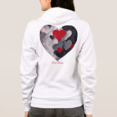 Veste À Capuche Coeurs enchantés (Dos)