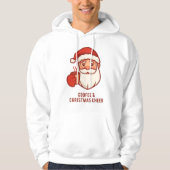 Veste À Capuche Coffee & Christmas Cheer Santa Hoodie (Devant)