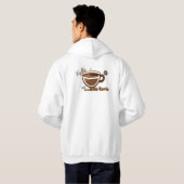 Veste À Capuche Coffee with Kevin Logo Hoodie (Dos entier)