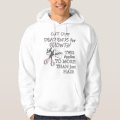 Veste À Capuche Coiffeur Cadeaux Coiffeur Funny Barber Devis (Devant)