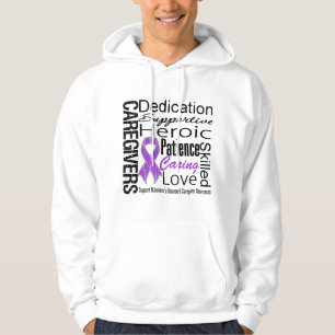 Veste À Capuche Collage de travailleurs sociaux de la maladie