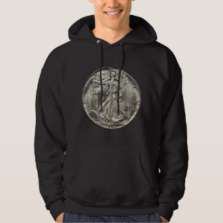 Veste À Capuche Collection de pièces de demi-dollar à pied de la l