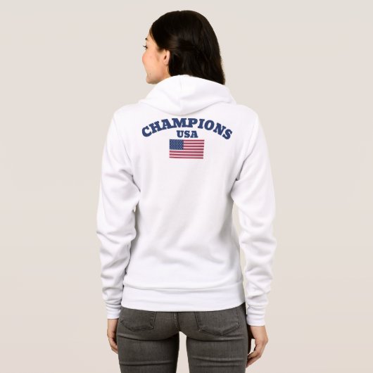Veste À Capuche Collection Premium Tee - shirt classique CHAMPIONS (Dos entier)