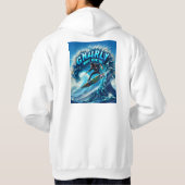 Veste À Capuche Collection Vagues & Envie de Voyager (Dos)
