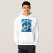 Veste À Capuche Collection Vagues & Envie de Voyager (Devant entier)