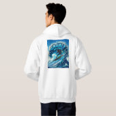 Veste À Capuche Collection Vagues & Envie de Voyager (Dos entier)