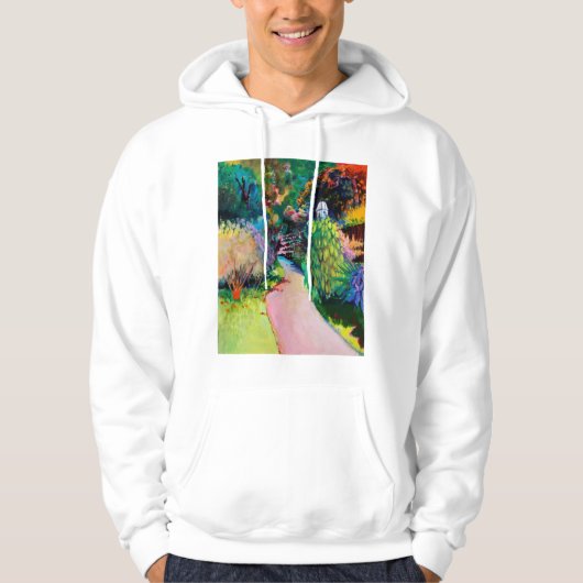 Veste À Capuche Colombier exotique (Devant)