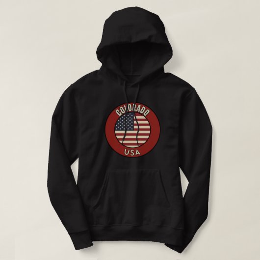 Veste À Capuche Colorado États-Unis (Design devant)