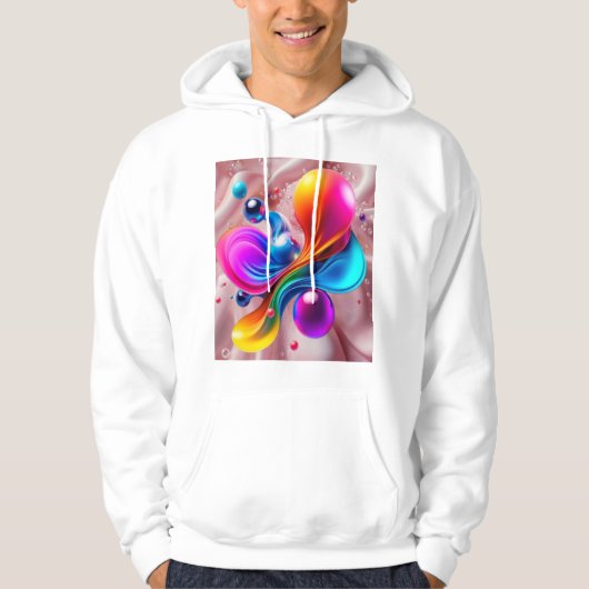 Veste À Capuche Coloré (Devant)
