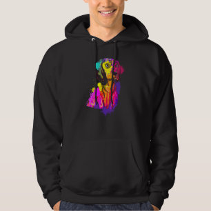 Veste À Capuche Coloré Bavarois Hound Chien race