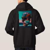 Veste À Capuche Colored skull (Dos)