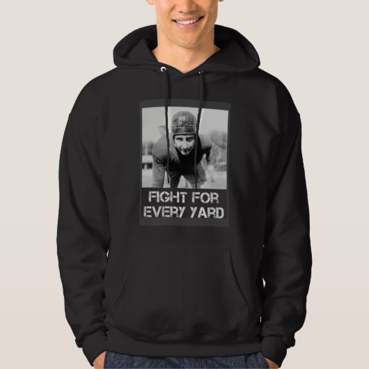 Veste À Capuche Combat de football pour chaque yard (Devant)