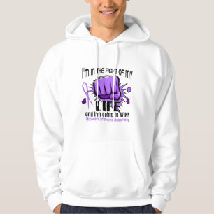 Veste À Capuche Combat de ma lymphogranulomatose maligne de la vie