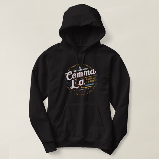 Veste À Capuche Comma La Kamala Harris (Design devant)