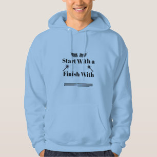 Veste À Capuche Commencez Avec un Rêve Terminez Avec Succès Inspir